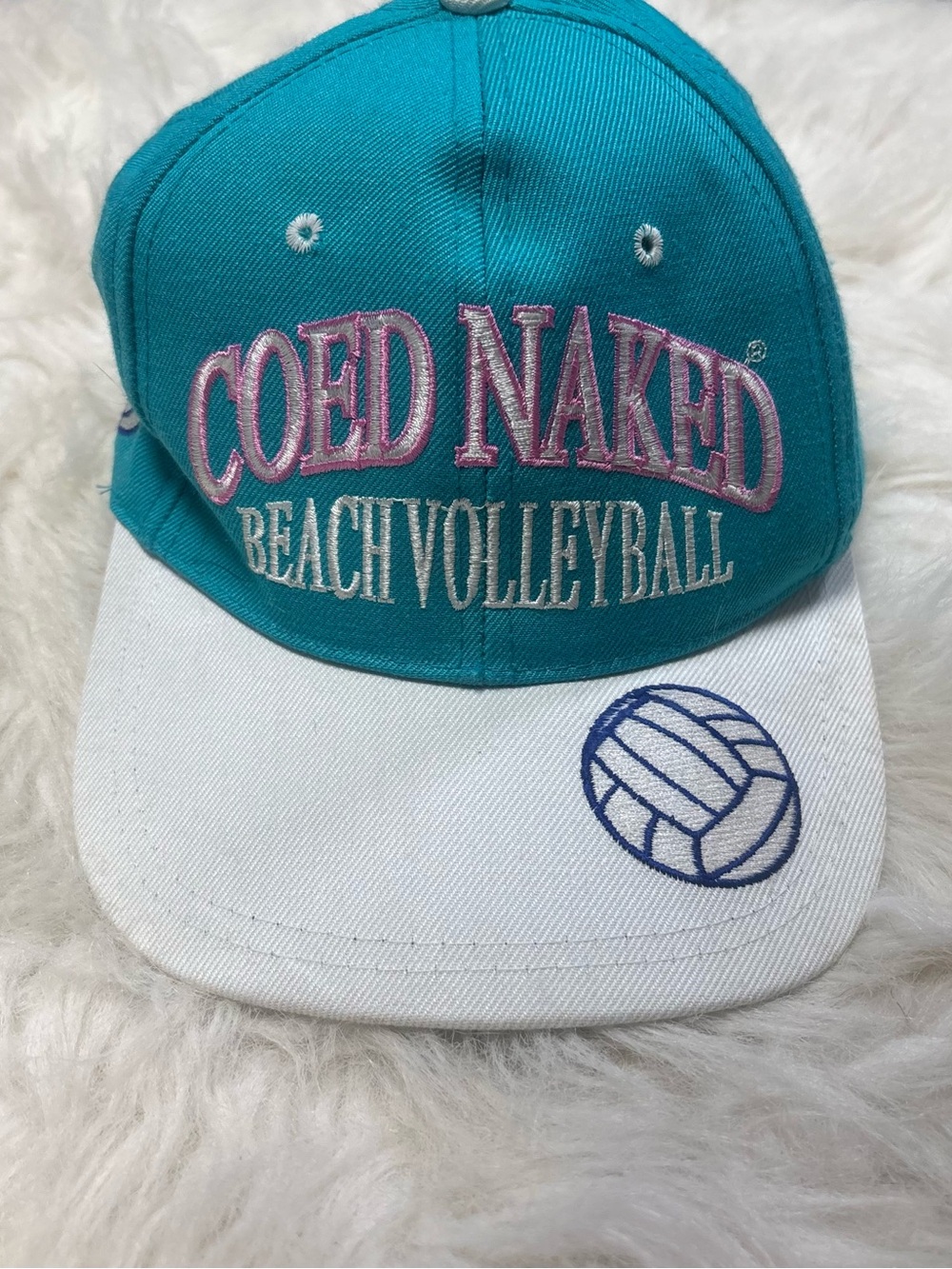 Vintage 1990’s Coed Naked Volleyball Baseball Cap